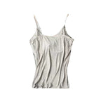 Women's Slim Fit Modal Camisole with Built-in Cups