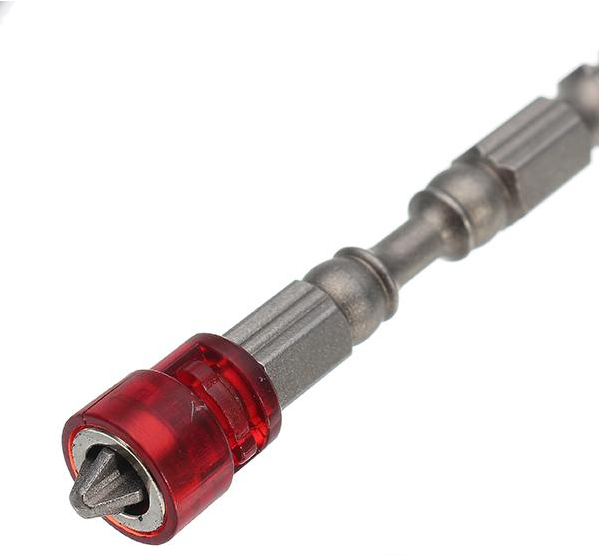 Color Magnetic Ring PH2 Cross Bit, S2 Alloy Screwdriver Head