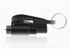 Mini Car Window Breaker Keychain | Accessory