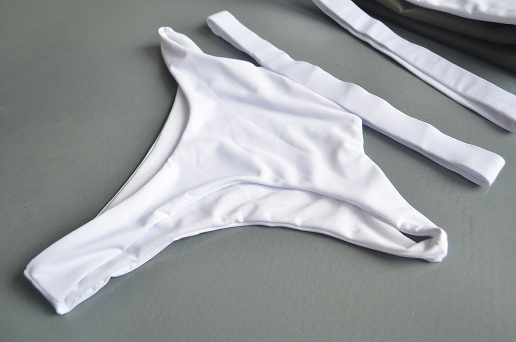 Cut-Out Strappy One-Piece Swimsuit