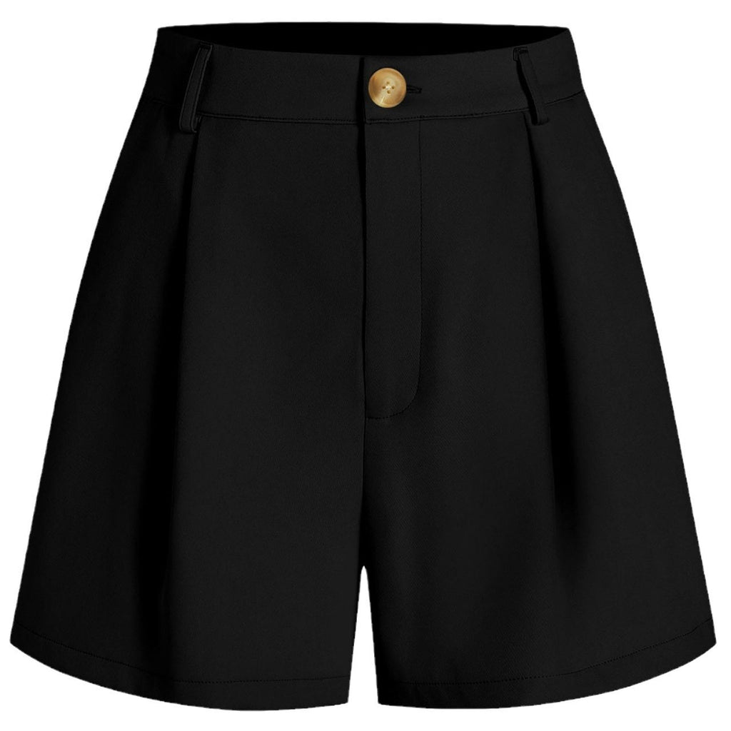 2024 Women's High-Waist Casual Shorts with Pockets