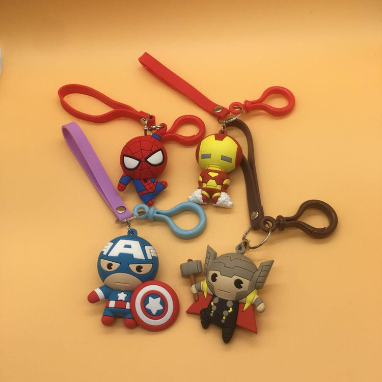 Cartoon Resin Keychain - Assorted Designs | Accessory