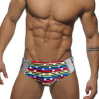 Men's Star Stripe Swim Briefs