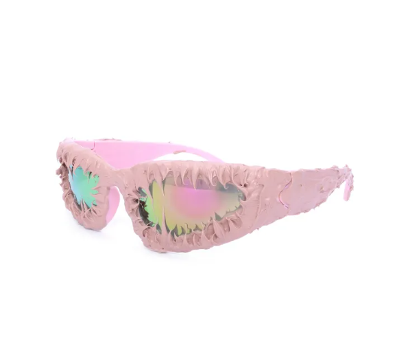 Spiked Punk Wraparound Novelty Sunglasses