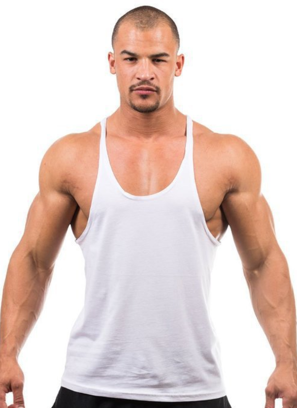 Men's Cotton Stringer Fitness Tank Top
