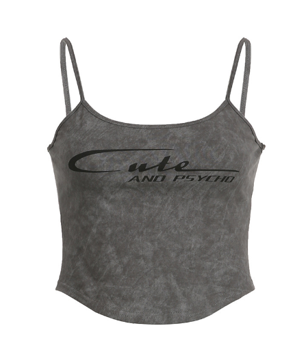 Personalized Slim Fit Sweet Navel Tank Top