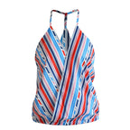 Spring/Summer Women's Striped V-Neck Tank Top