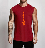 Slim Fit Sleeveless Tank Top for Bodybuilding & Fitness