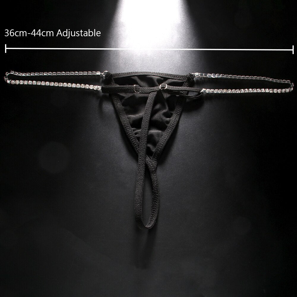 Rhinestone Waist Body Chain Bikini Accessory