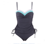 Push-Up Side-Tie One-Piece Swimsuit