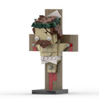 Creative Jesus Cross Building Block Toy | Christian Home Decor