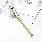 Bamboo Weapon Model Keychain - LOL League of Legends | Accessory