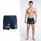 Men's Loose Fit Square-Cut Swim Trunks