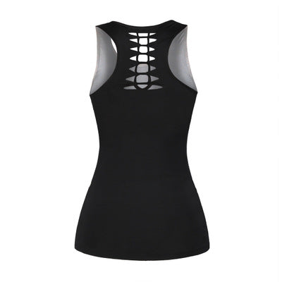 Women's Slim Fit Cat Print Sports Tank Top
