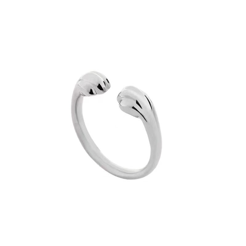 Cat Paw Open Ring for Women