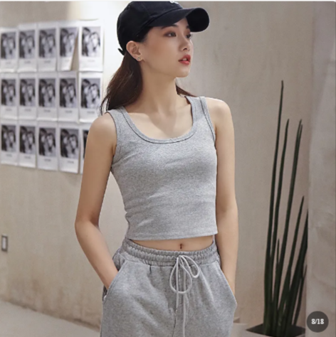 Women's Cotton Slip Tank Top