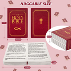 Bible Plush Throw Pillow - Christian Faith Home Decor