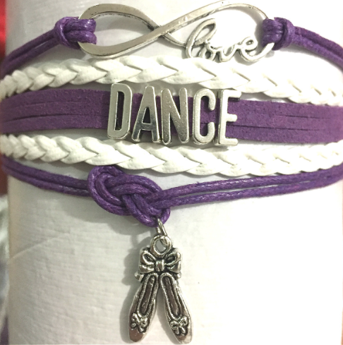 Custom Pet Photo Bracelet with Woven Leather Design