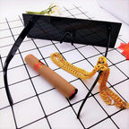 Rectangle Mosaic Reflective Sunglasses