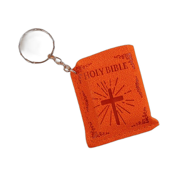 Mini Holy Bible Keychain - Christian Faith Accessory