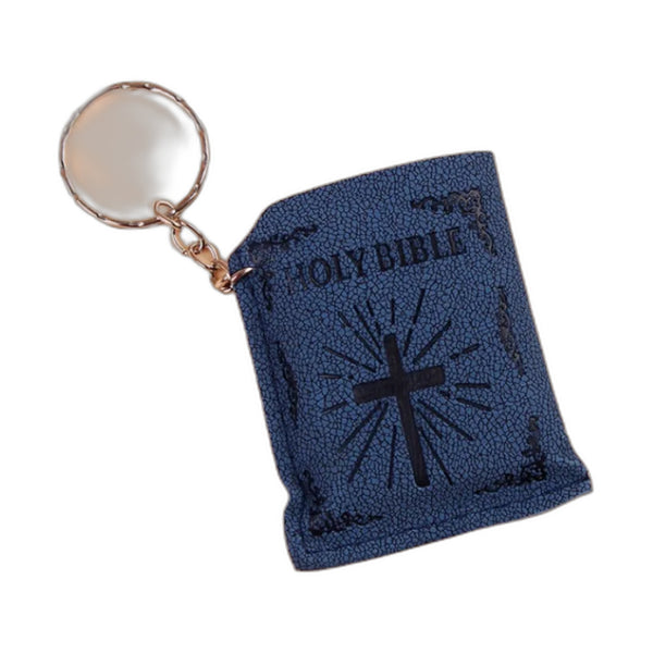 Mini Holy Bible Keychain - Christian Faith Accessory