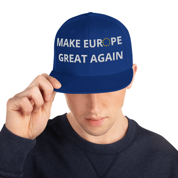 MEGA Hat - Make Europe Great Again | Embroidered Snapback