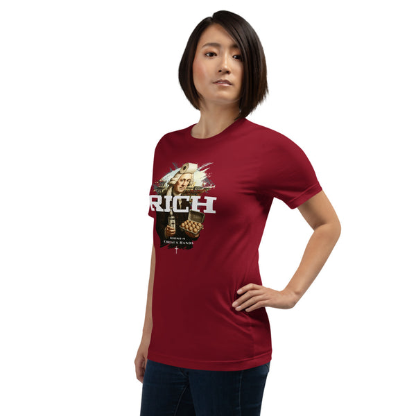 RICH Christian T-Shirt - Redeemed In Christ's Hands