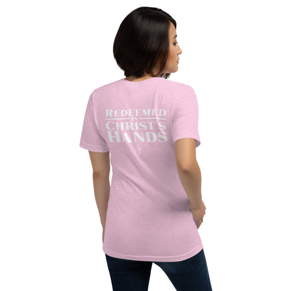 RICH Christian T-Shirt - Redeemed In Christ's Hands