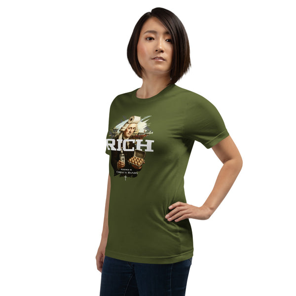 RICH Christian T-Shirt - Redeemed In Christ's Hands
