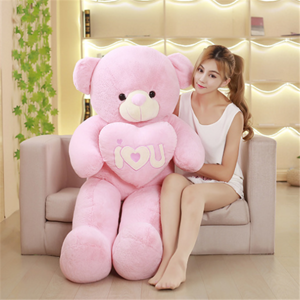 Teddy Bear - Cuddly Bear with Heart Design | Home Decor