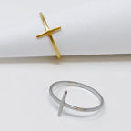 Side Cross Ring | Christian Jewelry