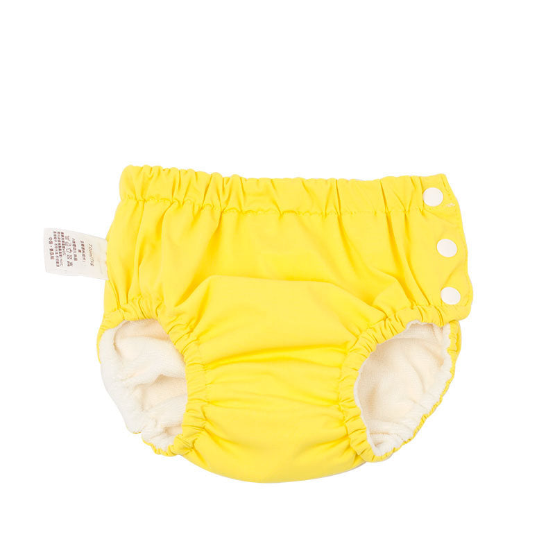 Washable Baby Swim Trunks with Pocket for Learning