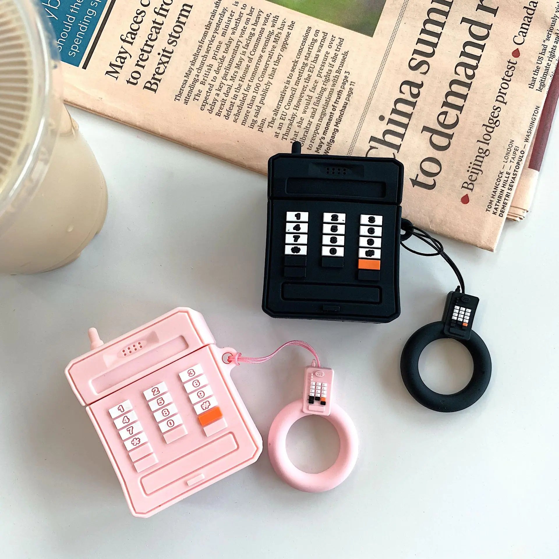 Retro AirPods Case, Creative Silicone Protective Cover | Accessory