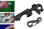8-in-1 Stainless Steel Keychain Multi-Tool Keyring | Accessory