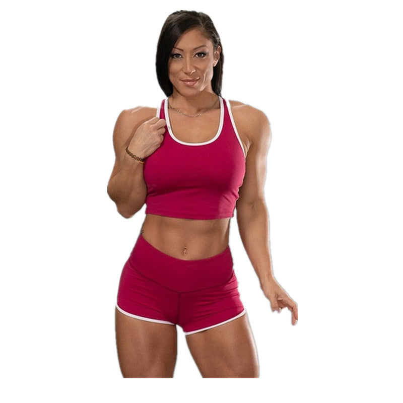 5-Color Summer Sports Set: Tank Top & Shorts (2-Piece)