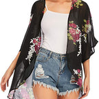 2024 Women's Printed Beach Cover-Up for Spring/Summer