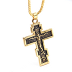 Kreuz-Jesus-Anhänger-Halskette