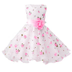 White Baptism Dress for Baby Girls 2-10 Years