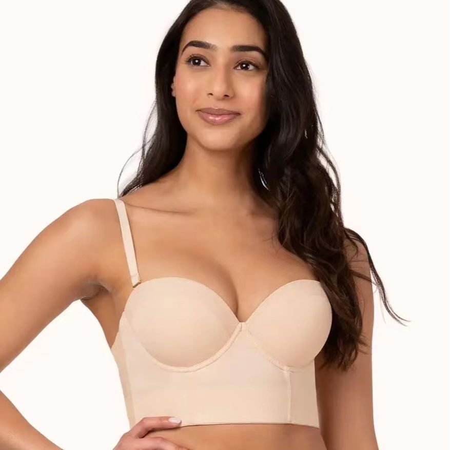 Backless Tube Top Bra for Large Breasts and Sizes