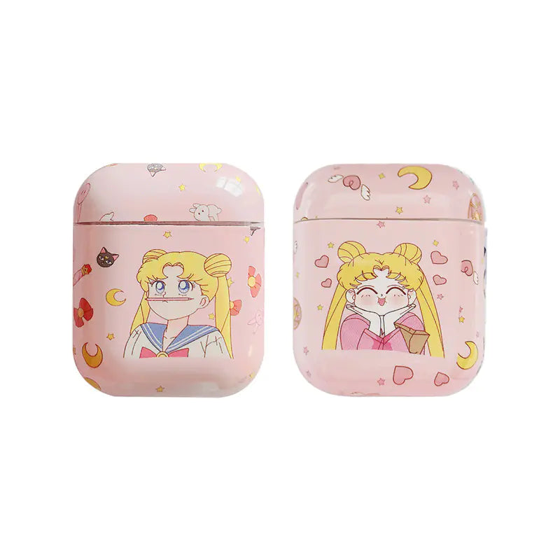 Creative Cute Girl AirPods Case for Wireless Headphones | Accessory