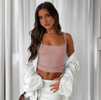 Women's Slim Fit Cropped Camisole