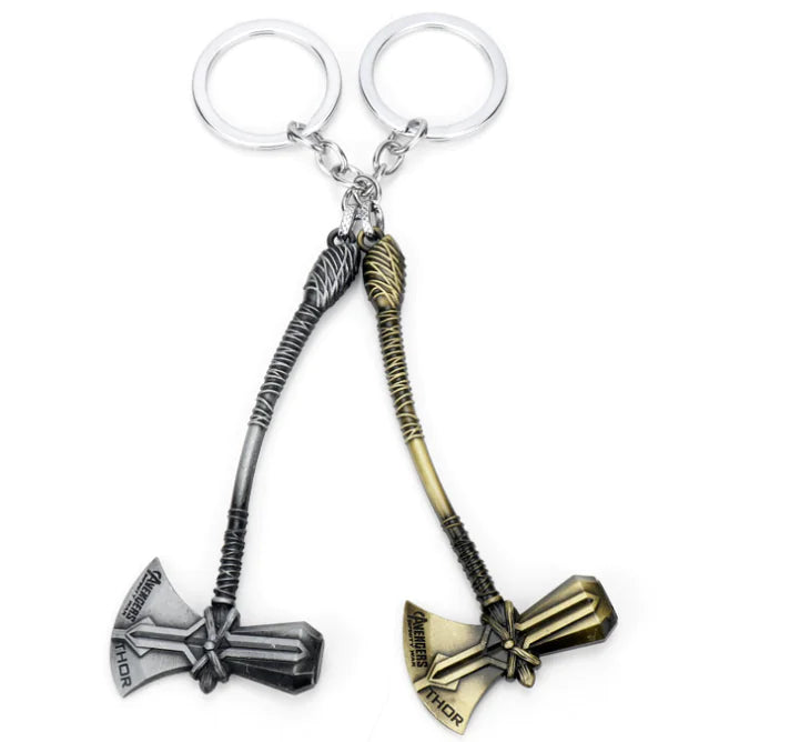 Avengers Infinity War Thor Loki Hammer Keychain | Accessory
