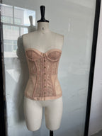 Fishbone Corset Tube Top