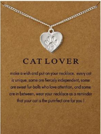 Cat Paw Heart Necklace, Fashionable Women's Choker
