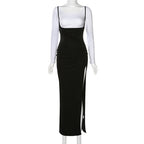 Cross-Back Sexy Spaghetti Strap Bodycon Dress