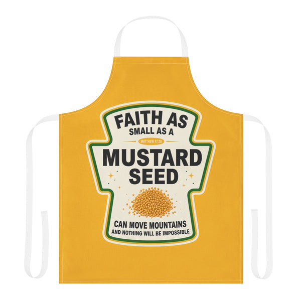Faith as a Mustard Seed Christian Apron - Matthew 17:20