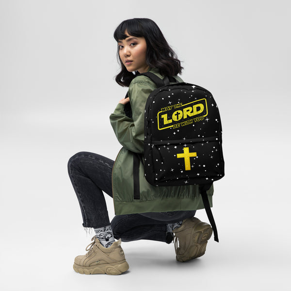 May the Lord Be With You Christian Backpack