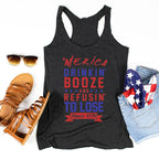 Cute Summer Tank Top for Drinking Women | Organic Cotton