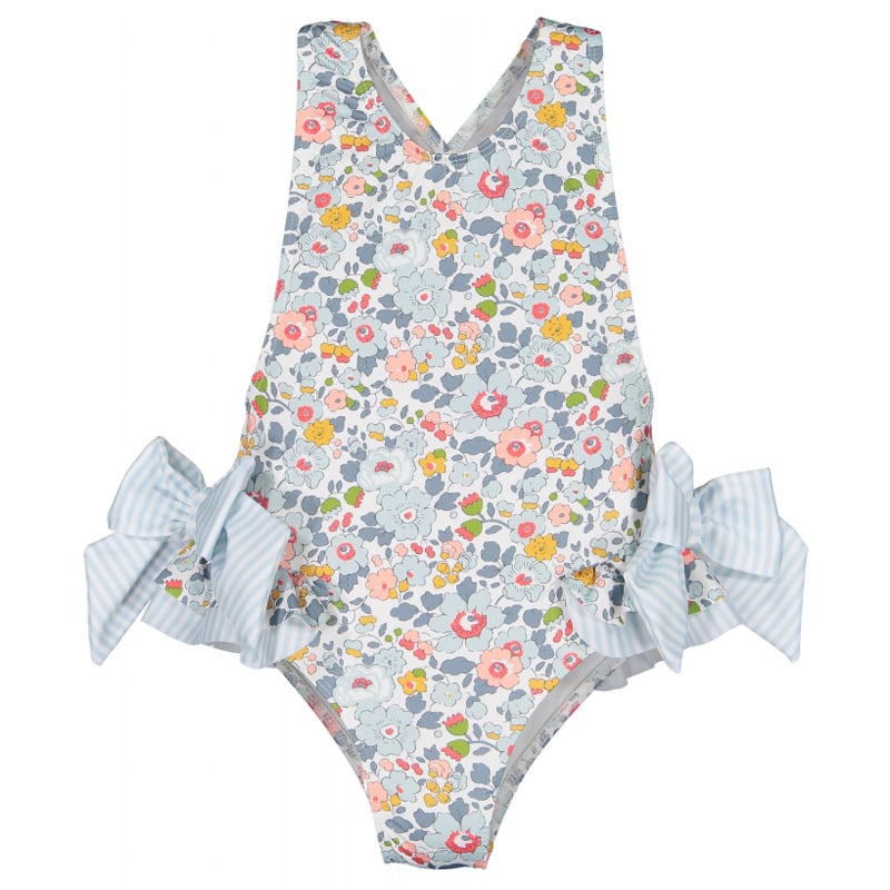 Baby Floral Ruffle One-Piece Swimsuit