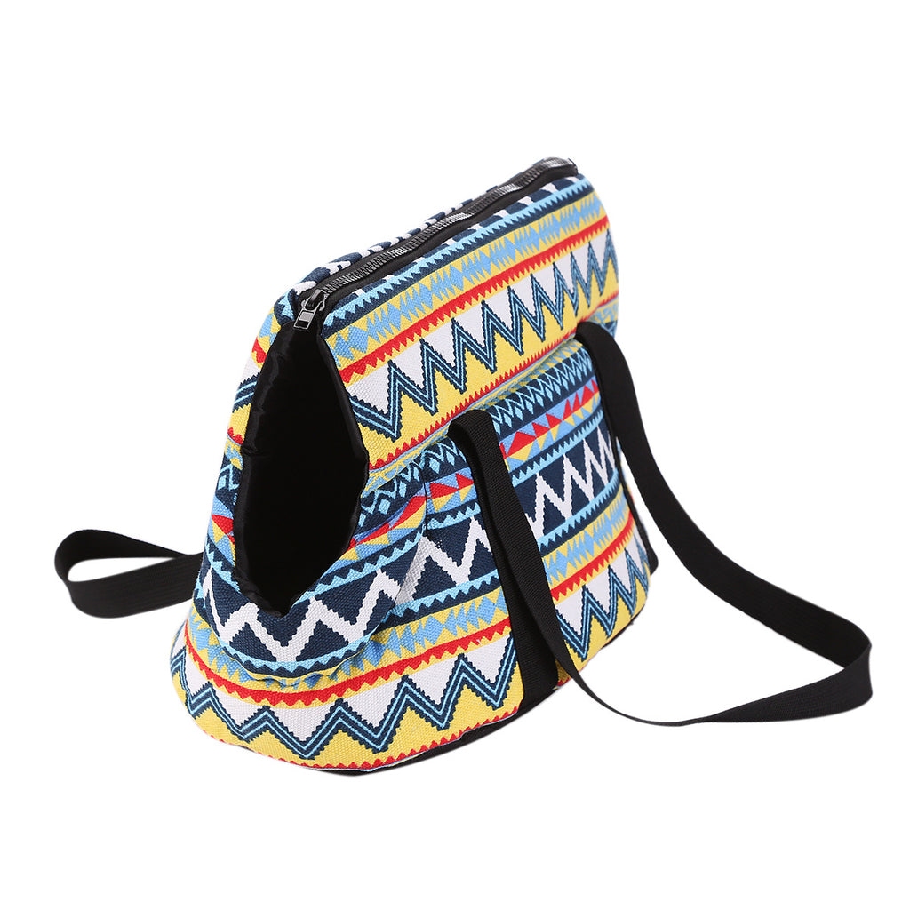 Vintage Pet Carrier Shoulder Bag for Cats and Dogs